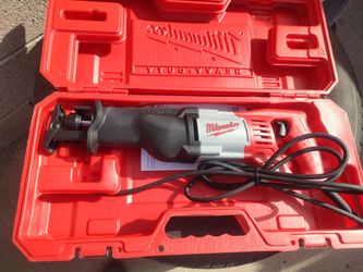 Milwaukee electric sawzall