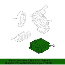 Kia 95910-B0100QQK ABC Module Assy For 17-18 All Models