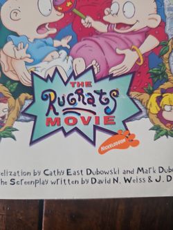 Rugrats Book Vintage