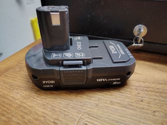 Ryobi 2.0ah battery 18v