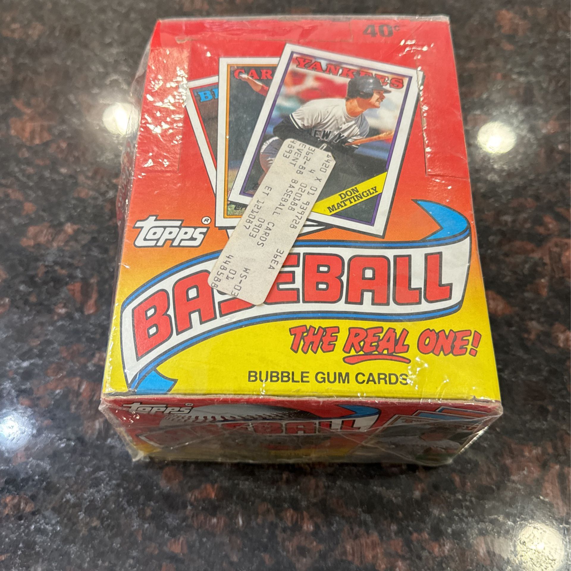 Topps Baseball Cards -1988 Bubble Gum Packs