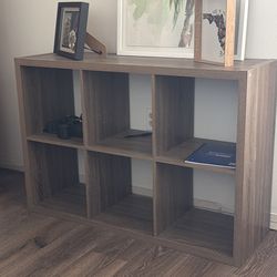 6 Cubby Shelf