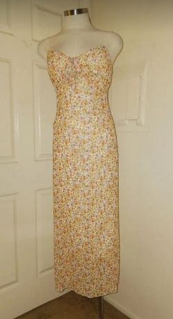 Summer flowered dress M