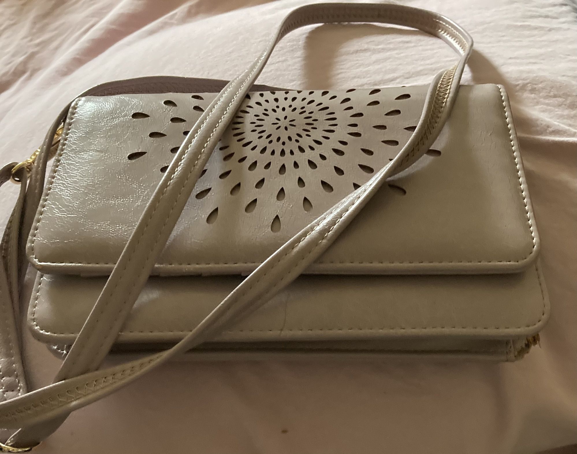 Lavender Cross Body Purse