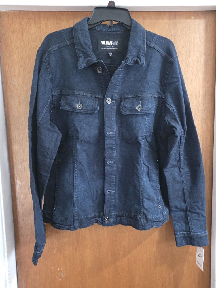 Men's Large Denim Trucker Jacket Large