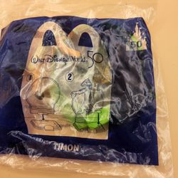 Mcdonalds 50th Anniversary Toys Timon #50 and Pumba #46