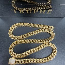 Gold-Tone Cuban Link Chain – 24” | Heavy Style
