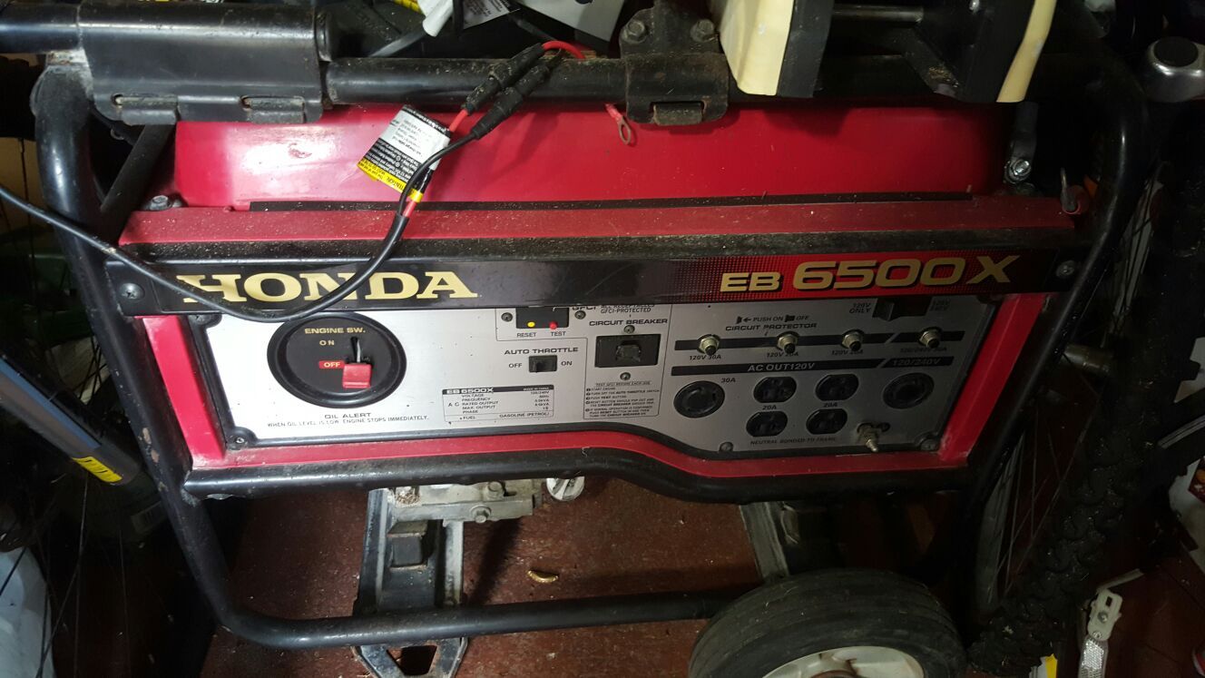 Honda generator eb6500x