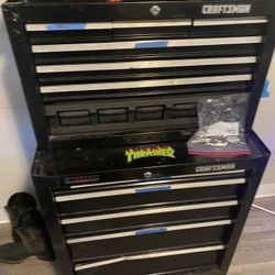 Craftsman Tool Box With Tools