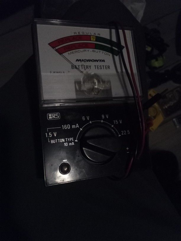 Vintage Micronta Battery Tester 22-030A