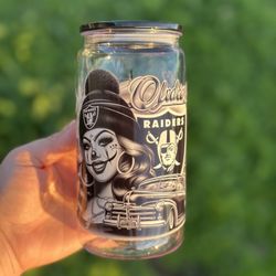 Raiders Cup W/ Straw 