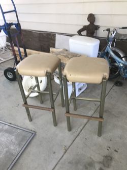 Stools 15.00 for both