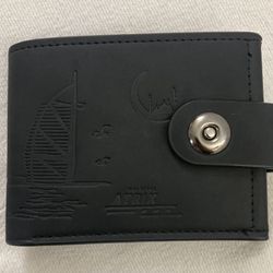 Mens Leather Foldable Pocket Wallet