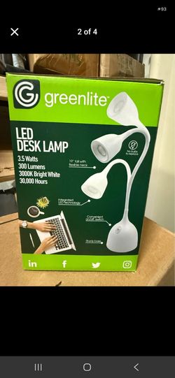 Greenlite LED Desk Lamp 3.5W 300 Lumens