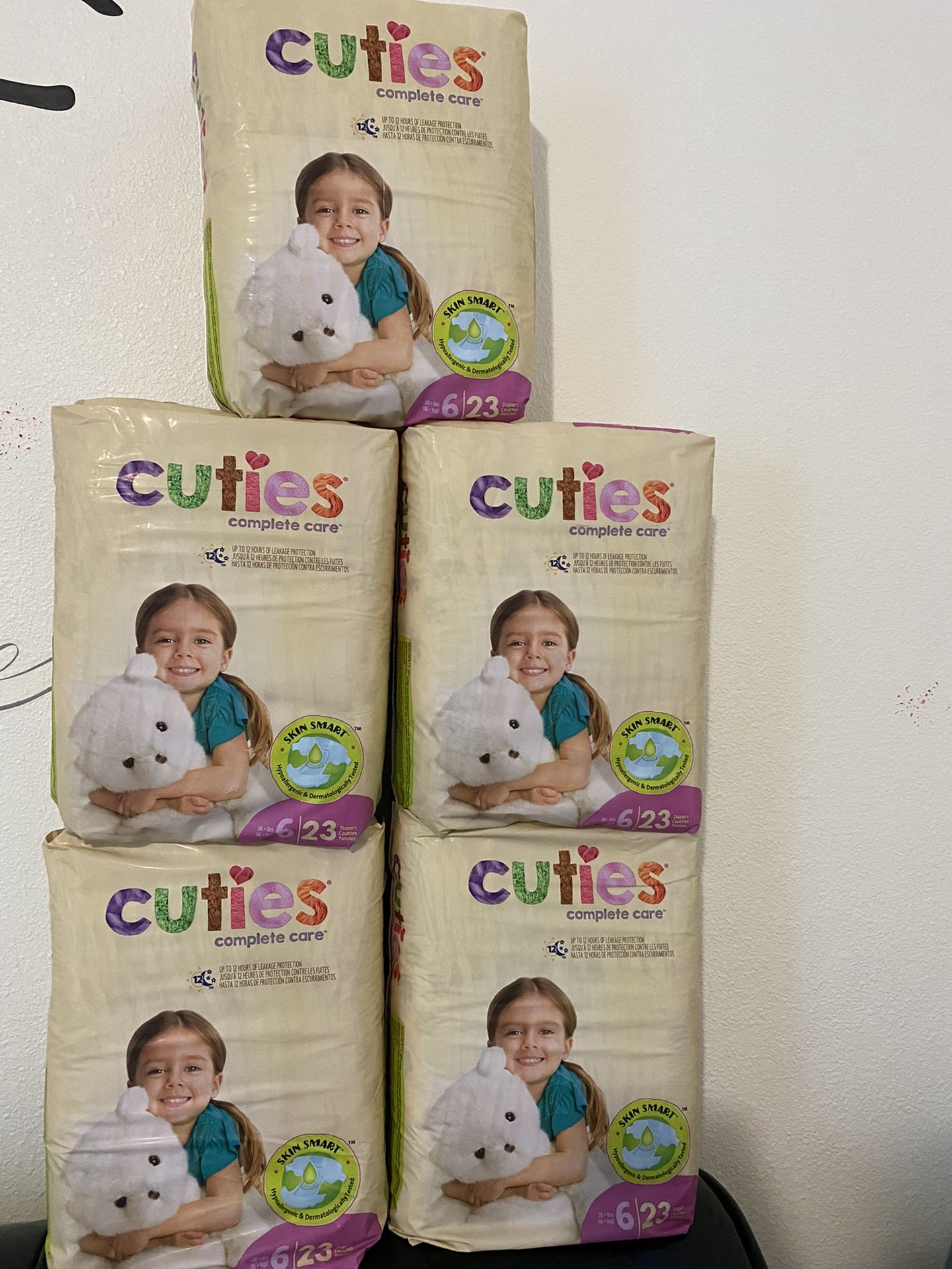 Diapers size 6