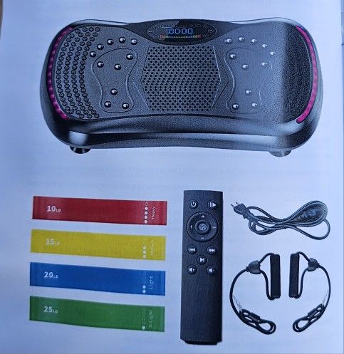 Vibration Plate Fitness Platform Exercise Machine