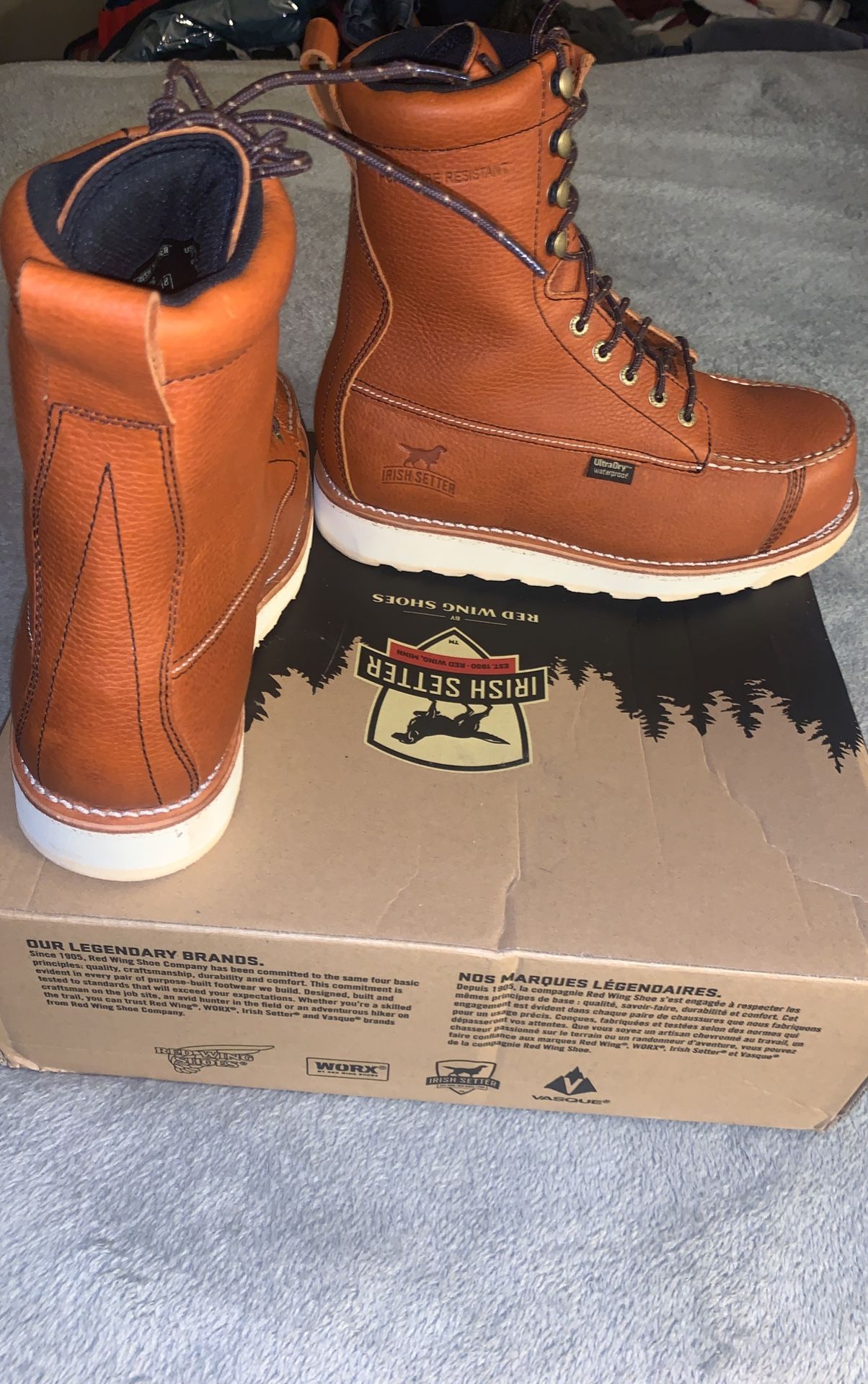 Red wing Work Boots , Size 7