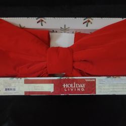 Super Extra Large Red Velvet Christmas Bow