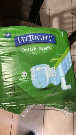 Adult diapers briefs size Large