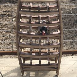 Wine Barrel “Wine Rack”