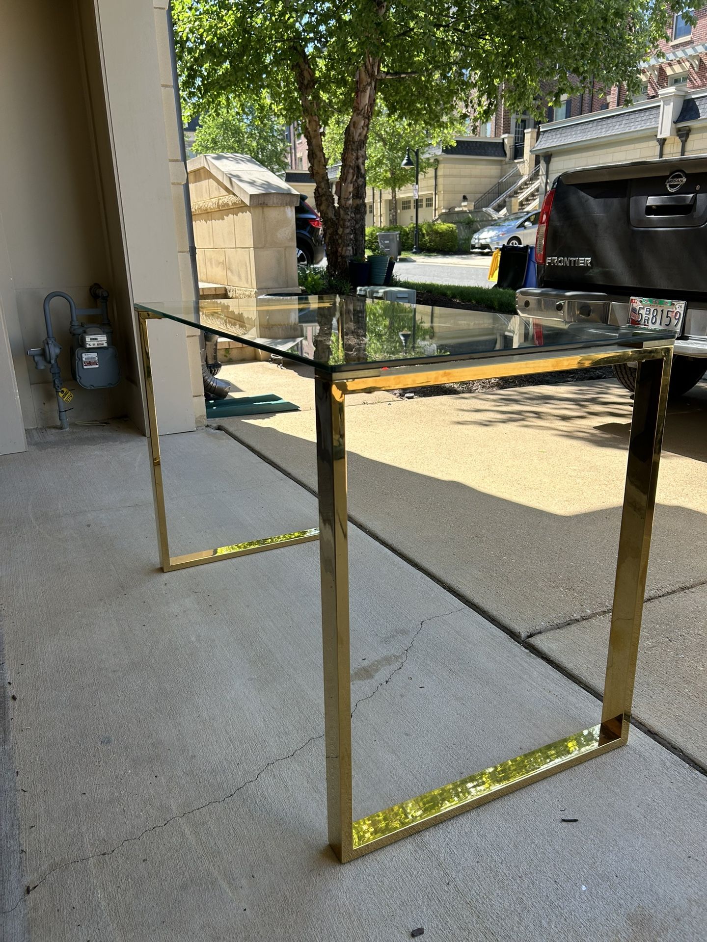 Glass Desk