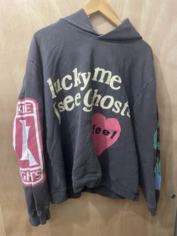 Lucky Me I See Ghosts Hoodie Oversized Mens Size large good condition 