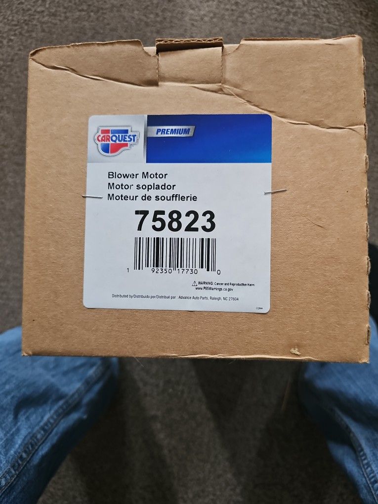 Carquest Premium Blower Motor With Wheel!