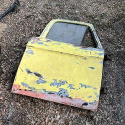 Old Chevy Truck Doors