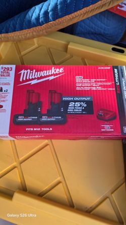 Milwaukee M12 RedLithium High Output XC5.0 Starter Kit