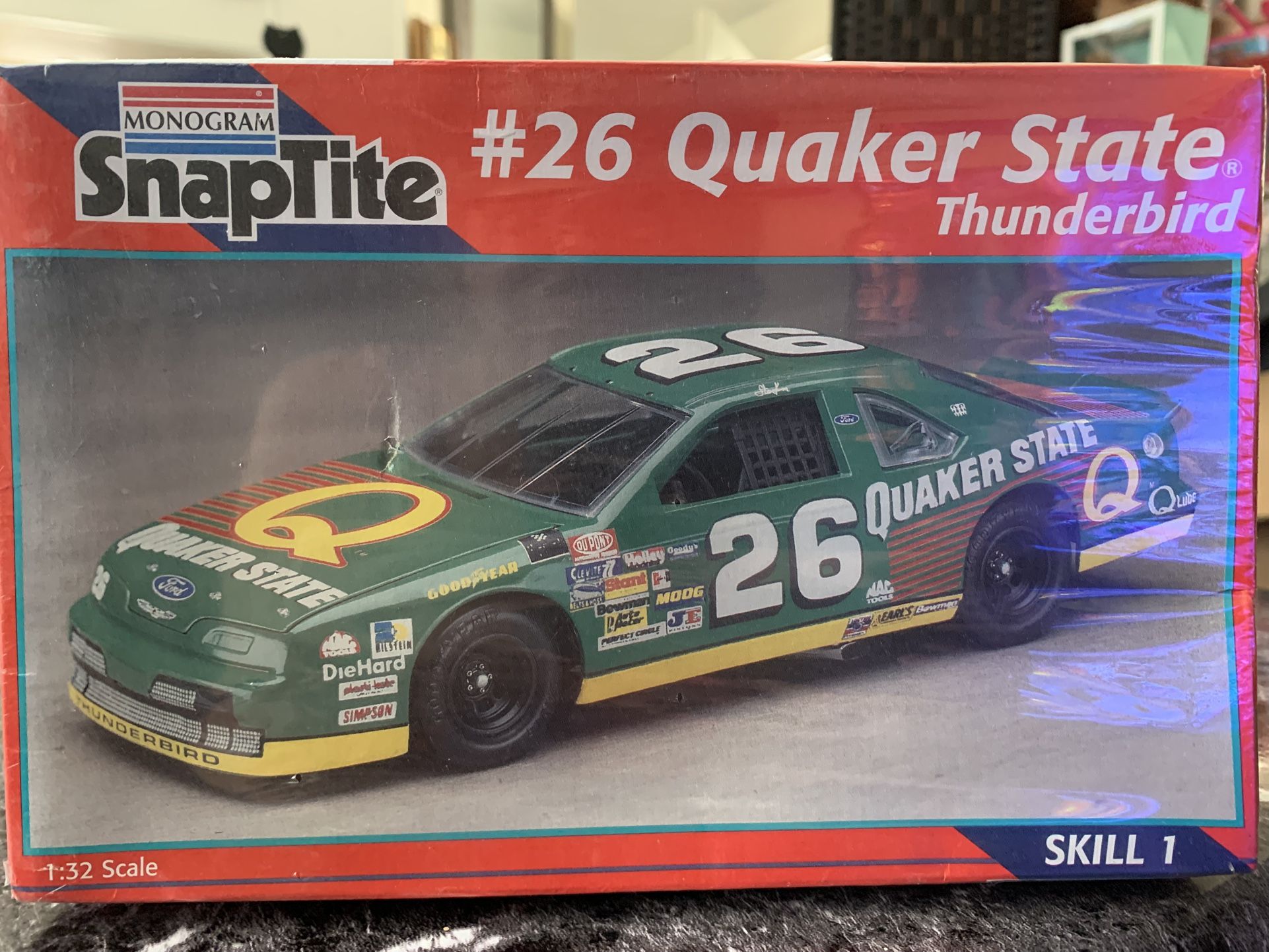 Snaptite Thunderbird Car Model Toy