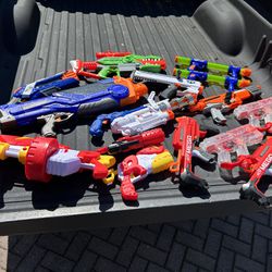 NERF blaster collection