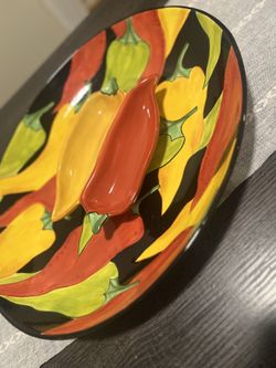 Chip/Dip set (2 Piece) Caliente