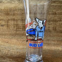 Budlight Spud Beer Glass
