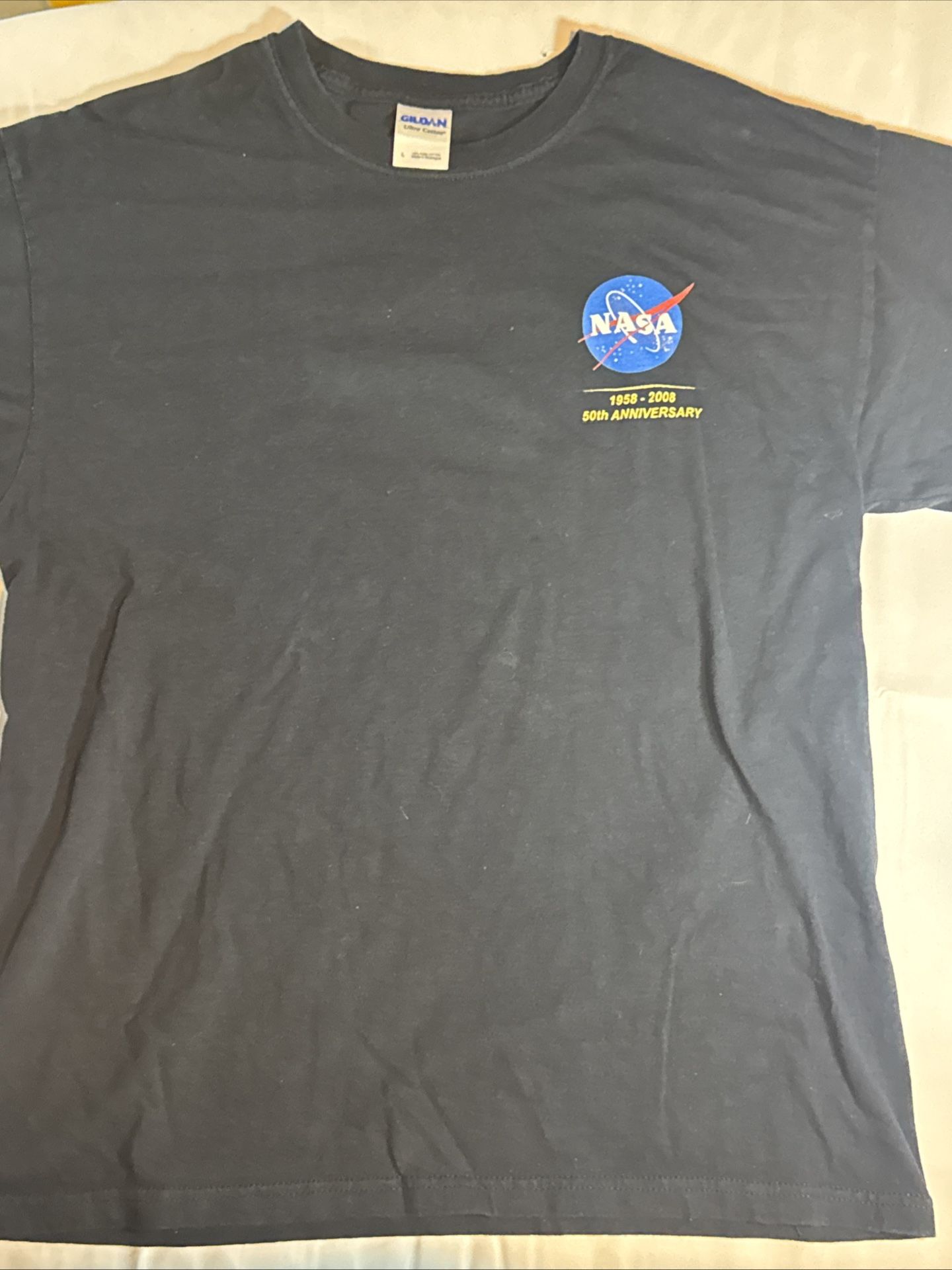 Large Black 50th Anniversary Nasa Shirt