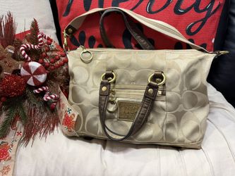 ❤️🎄Coach Tan Poppy Satchel ❤️🎄
