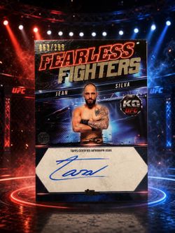 🥊 🔥 ULTRA-VIOLENT JEAN SILVA 2025 TOPPS KNOCKOUT ROOKIE AUTO /299 🔥