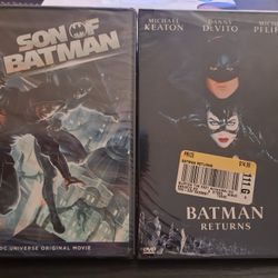 **NEW Sealed**SON OF BATMAN (DC UNIVERSE 2016) &BATMAN Returns(1992) Dvd 