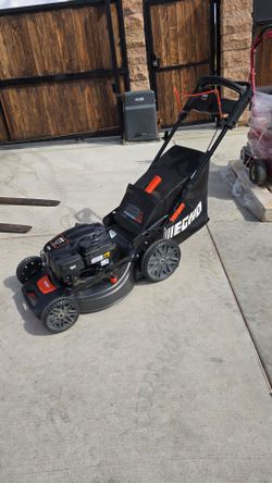 Echo 21-in 190cc 3-in-1 dual blade rwd self propelled lawn mower