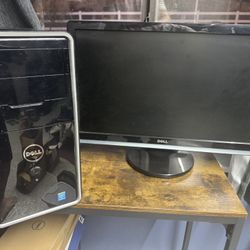 Dell Desktop Inspiron And 22 Inch Dell Monitor 