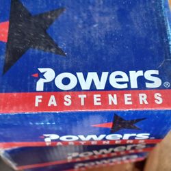 Power Fasteners ¼ in x 2-1/4 in. Flat-Head Phillips Tappers