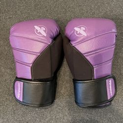 Hayabusa T3 Boxing Gloves Wrist Dual-X Hook and Loop Closure, Splinted Wrist Support