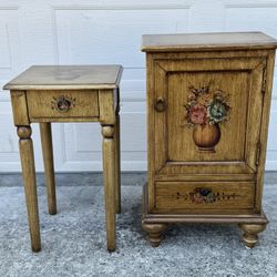 Table And Cabinet
