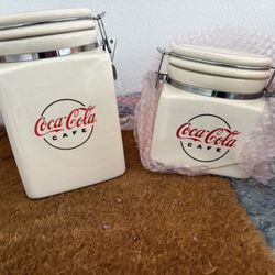 Vintage Coca Cola Canister 