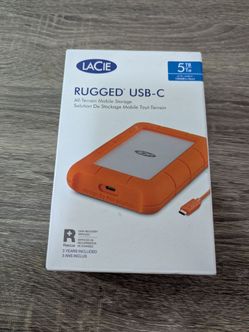 5TB Rugged Usb-C Storage
