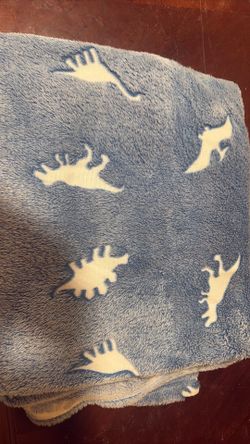 Fuzzy baby blanket