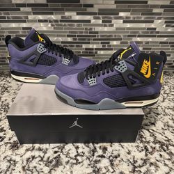 Jordan four Lakers 12mens, 13mens $280