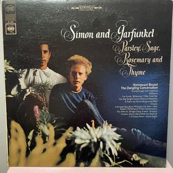 Simon & Garfunkel Parsley Sage Rosemary and Thyme 12" 1966 Santa Maria Pressing