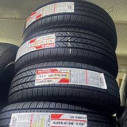 (contact info removed) NEW TIRES MOUNTED AND BALANCED 