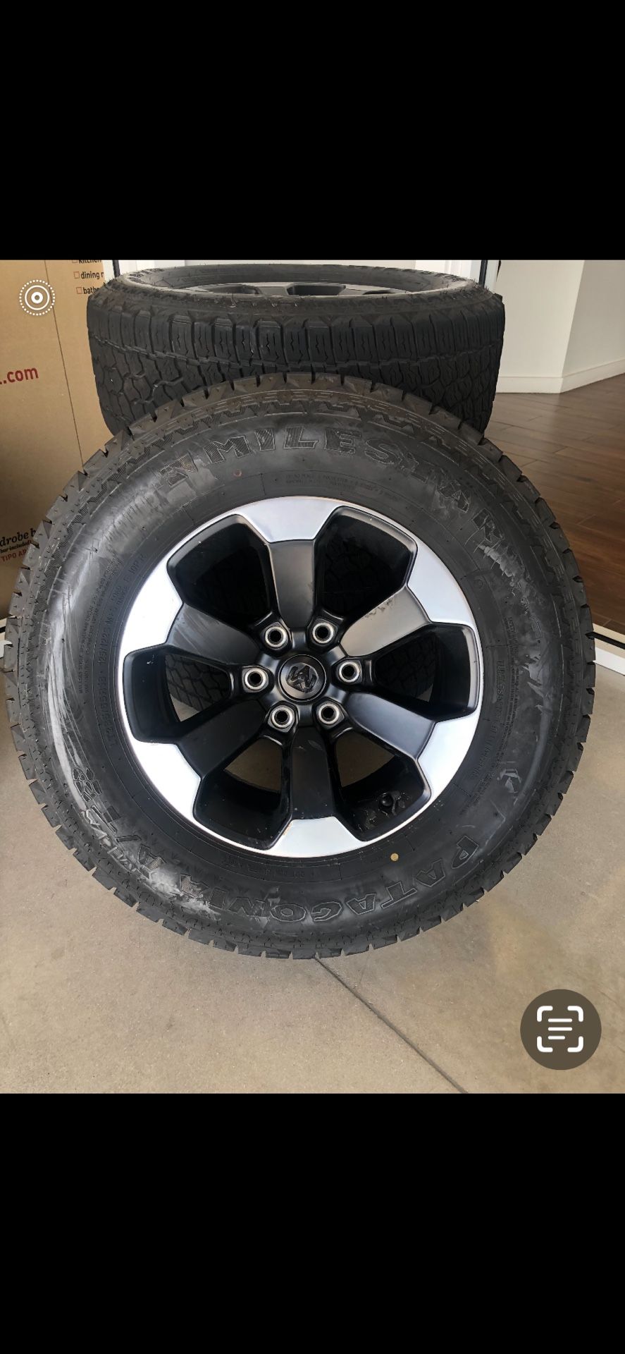 18 In Wheels And Tires Off 2023 Dodge Pick Up