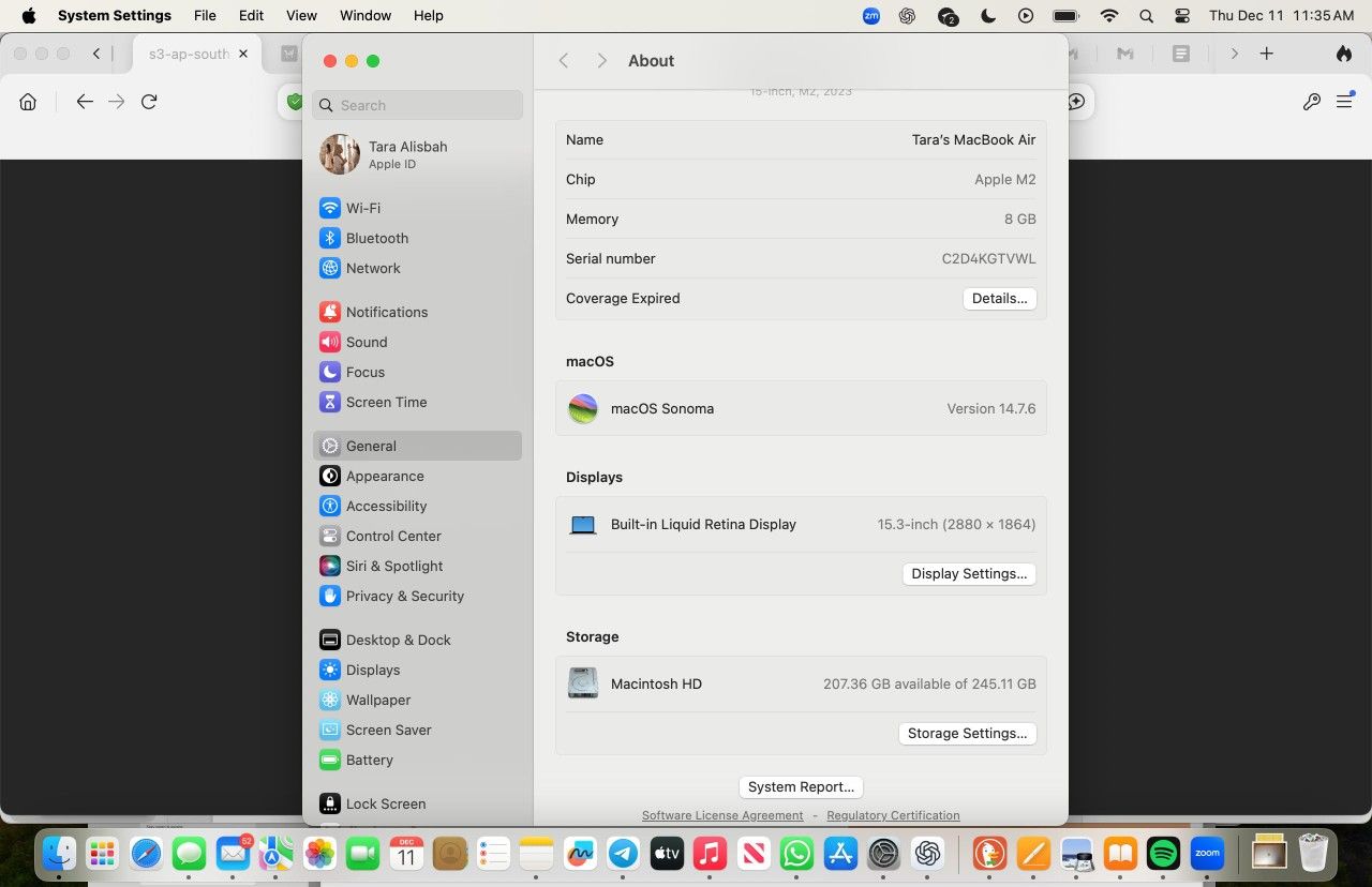 15" MacBook Air 2023 Apple Refurb Under Warranty